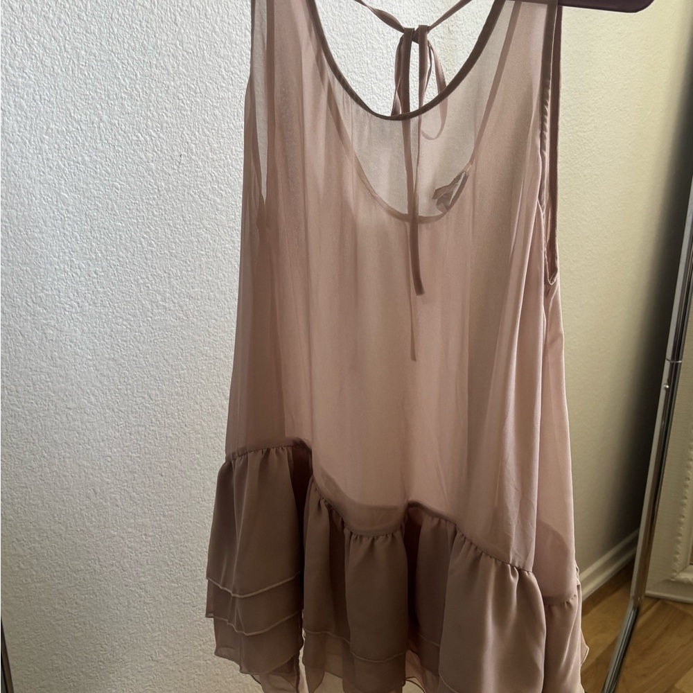 Anthropologie Soft Pink Blouse